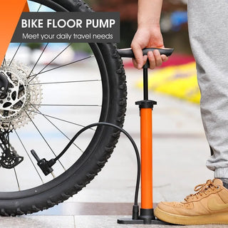 160PSI High Pressure Pump Schrader Bicycle Floor Pump