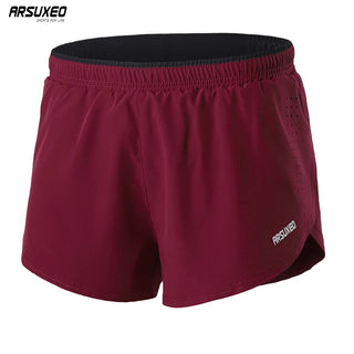 ARSUXEO Double-deck Running Shorts