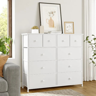 Tongyue Faux Leather 10-Drawer Dresser