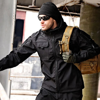 CHRLCK Men's Tactical Windproof Jacket