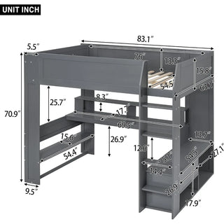 ApexCore Gaming Loft Bed