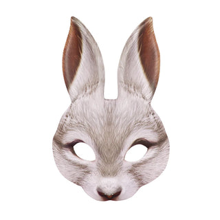 Animal Mask 3D Realistic Half Face Mask – Perfect for Halloween, Cosplay & Parties!