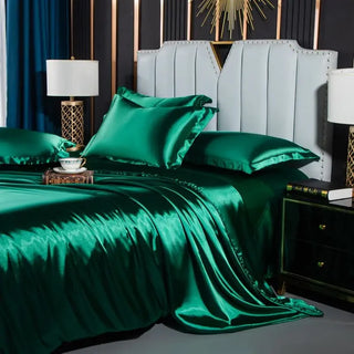 SINONICS Silk Bedding Set