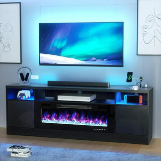 Glow 70" Fireplace TV Stand