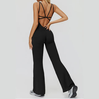 SWELTERING Women’s Sculpting Yoga Jumpsuit