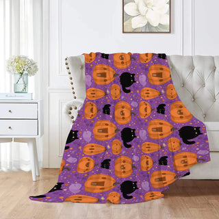 Halloween/Fall Throw Blanket