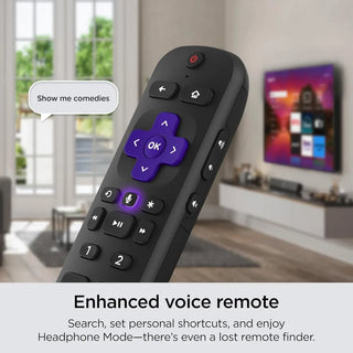 55-Inch Select Series 4K HDR RokuTV with Roku Enhanced Voice Remote