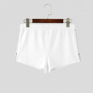Men’s Stretch Zipper Shorts – Elastic Waist Casual Summer Shorts S–5XL