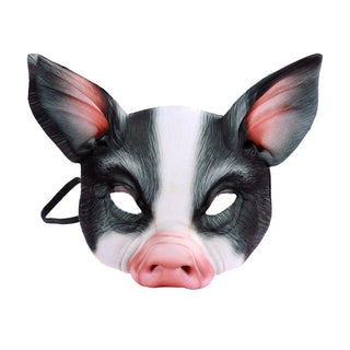 Animal Mask 3D Realistic Half Face Mask – Perfect for Halloween, Cosplay & Parties!