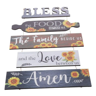 Blessed Sunflower Kitchen Decor