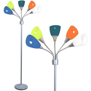 VividGlow 5-Light Floor Lamp