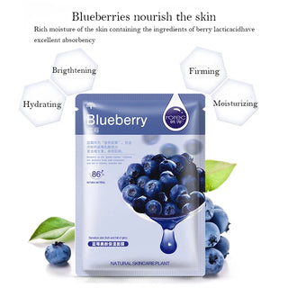 Fresh Fruits Botanical Facial Sheet Mask Set (30-Piece Pack)
