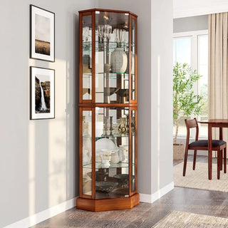 Tongyue Lighted Curio Cabinet