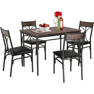 ANGDUO 5 Piece Kitchen Table