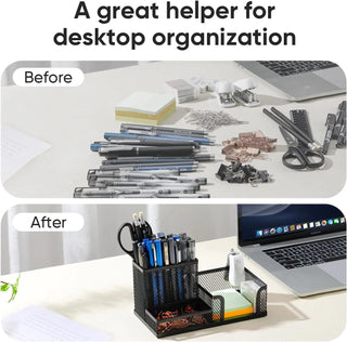 Pro 3-Compartment Desk Organizer