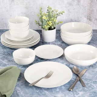 Gibson 16 Piece Porcelain Dinnerware Set