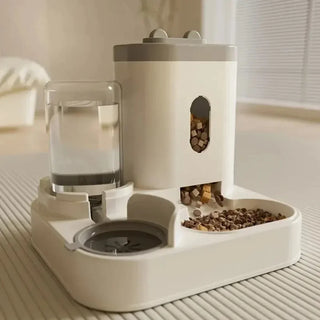 PetEase Gravity Feeder & Water Dispenser Combo