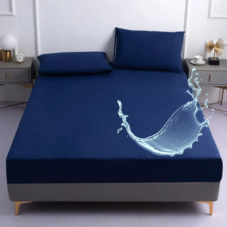 Multi-Design Waterproof Fitted Bed Sheet