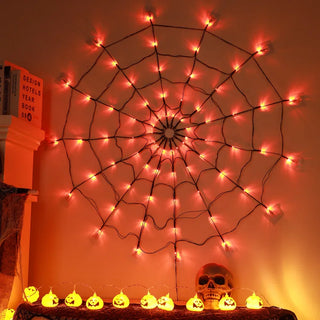 Halloween Spider Web Lights