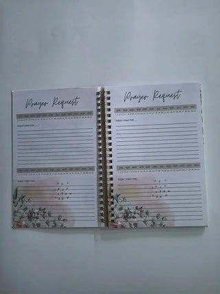 24-Week Prayer Journal for Women – Guided Scripture Devotional & Faith Reflection Notebook