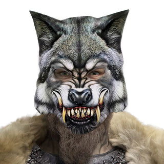 Animal Mask 3D Realistic Half Face Mask – Perfect for Halloween, Cosplay & Parties!