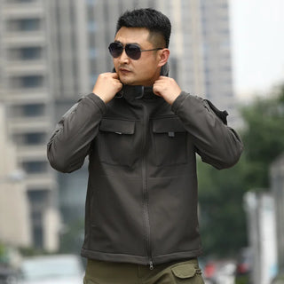 CHRLCK Men's Tactical Windproof Jacket