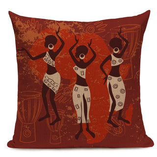 African  Geometric Cushion Covers