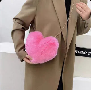 Love Plush Heart-Shaped Bag
