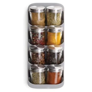 OMIG 8 Grid Spice Rack Cupboard Organizer