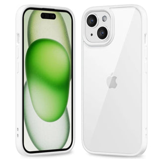 Colored Bumper Clear Shockproof iPhone Case