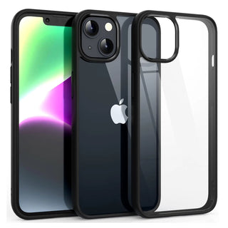 Colored Bumper Clear Shockproof iPhone Case