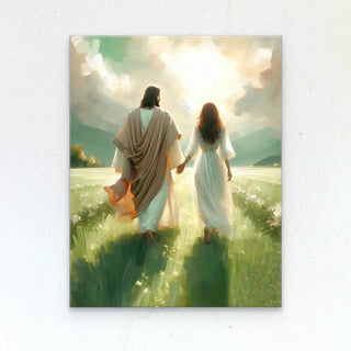 Faith-Inspired Shepherd Canvas Wall Art – Inspirational Christian Decor