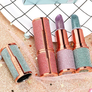 DAIMANPU Glitter Diamonds Matte Lipstick