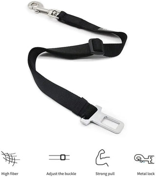 YOUSE Adjustable Pet Car Seat Belt Lead