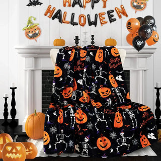 Halloween/Fall Throw Blanket