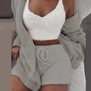 Cozy Knit 3-Piece Lounge Set – Comfort She’ll Live In