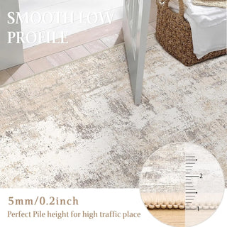 LolFlow Abstract Area Rug