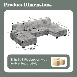 Convertible Sectional Sofa Couch