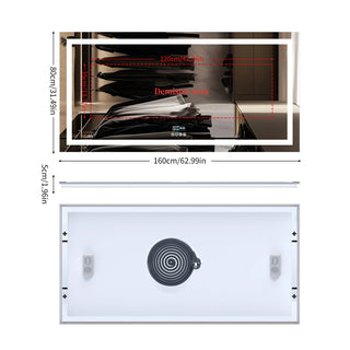 LUVODI Smart XXL LED Bathroom Mirror