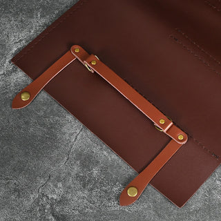 PU Leather 8-Slot Chef Knife Roll Bag – Portable Chef’s Knife Carry Case