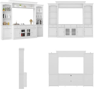 Trinell Style 4 Piece Entertainment Center