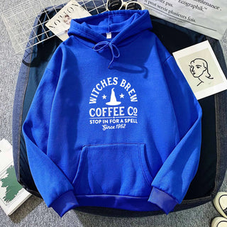 Witches Brew Coffee Co. Hoodie – Women’s Casual Fit Autumn/Winter Pullover