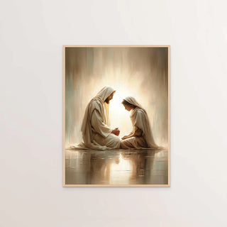 Faith-Inspired Shepherd Canvas Wall Art – Inspirational Christian Decor