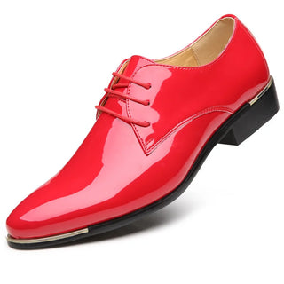 Regent Lace-Up Patent Leather Brogues