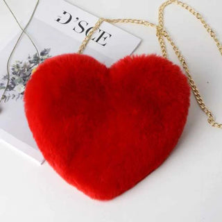 Love Plush Heart-Shaped Bag
