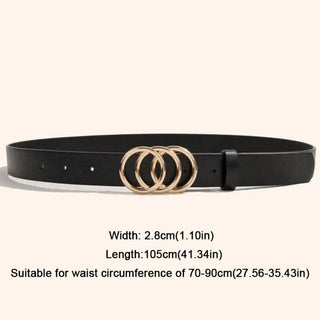 Slide Buckle Waistband For Women