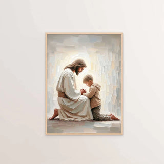 Faith-Inspired Shepherd Canvas Wall Art – Inspirational Christian Decor