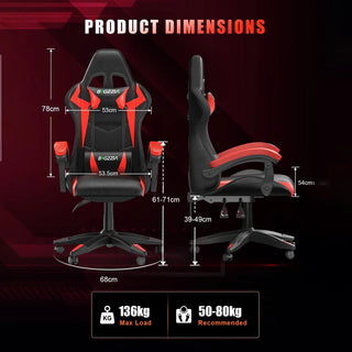 Bigizza RGB Gaming Chair with LED Lights