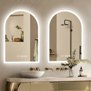 LUVODI AuraSmart Arched LED Bathroom Mirror