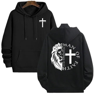 Man of Faith Hoodie – 2025 Fall/Winter New Arrival